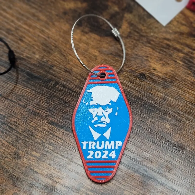 Custom Keychain - Personalized 3D printed keychain